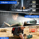 Leaton Hand Crank Emergency Radio, NOAA Weather Radio AM/FM,10000mAh — 6