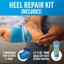 OKeeffes for Healthy Feet Heel Repair Kit, 1 Pair Reusable Sleeves — 2