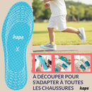 Kids Insoles 6 Pair - Cut to Fit Shoe Inserts for Toddlers & Children, Soft Cushioned Breathable Insoles for Boys & Girls, Ideal for Between Sizes - Kaps Offspring — 4