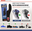 Morton´s Extension Orthotic, Carbon Fiber Rigid Insole - 1 Pair - Morton's Toe, Turf Toe, Hallux Limitus, Hallux Rigidus, Arthritis (W8/M7) — 2