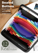 SortRax Small Receipt Coupon Organizer, 8x5.3-Inch Accordion File Organizer — 3