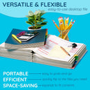 Blue Summit Supplies Expanding Desk File Sorter, Alphabetical, Letter Size — 5