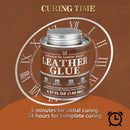 Leather Glue, 130ml Waterproof High Strength Adhesive, Clear Flexible Repair Cement for Bonding Between Sofas, Car… — 6