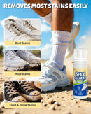 Jevvu Shoe Cleaner, Shoe Cleaning Kit with Brush & Towel for White Shoes — 4