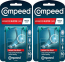 Compeed Advanced Blister Care Pads, Mixed Sizes, 10 Ct (2 Packs) | 10 Count (Pack of 2) | Mixed 10 Count — 1