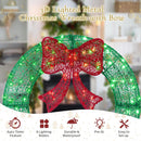 24 in Pre-Lit Christmas Wreath with 6H On/18H Off Timer — 4