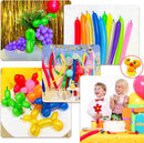 Black 260 balloons, Thickening Latex Black 260q Balloons for Animal Model, 100pcs Long Twisting Balloons for Halloween Xmas Presents, Animal Shape Weddings, Birthdays Clowns. — 7