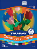 Tru-Ray Construction Paper P103031, 10 Classic Colors, 9" x 12", 50 Sheets | Warm Brown — 1