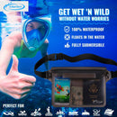 AiRunTech Waterproof Fanny Pack,Phone Pouch Dry Bag for Passport Wallet Purse,Floating Waterproof Bags for Travel Beach Swimming Kayaking Boating Cruise Accessories photo 2