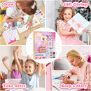 Nsrzua DIY Journal Kit for Girls,Toys for Ages 8-14 and Birthday Gifts for Girls | yellow — 4