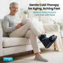 NEWGO Foot Ice Pack Wrap, Cold Compression for Plantar Fasciitis, Black — 6