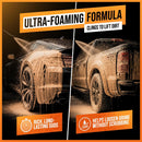 SwiftJet Orange Foam Car Wash Soap – pH Balanced Super Soapy Shampoo & Surface…