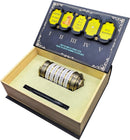 Da Vinci Code Mini Metal Cryptex Lock Puzzle Box – Vintage-Style Password Puzzle with 130 Riddle Cards, Educational Brain Teaser Toy for Kids, Teens & Adults, Gift for Birthday & Christmas — 1