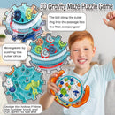 JRD&BS WINL The Ultimate Mind Puzzles for Ages 8-10 Challenge 3D Maze Game Brain Teaser Puzzles Toys for Children Teens and Adult Fun Travel Game for Kids Toys Labyrinth Game Marble Maze (Orange) — 2