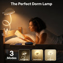 Shroommate Dorm Room Essential Clip On Bed Light for Dorm Room - White — 2