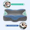 Elviros CPAP Pillow HSA/FSA for Side Back and Stomach Sleepers - Dark Grey — 4