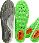 MiniQ Cloud Comfort Insoles for Women & Men,2 Pair Memory Foam Arch Support Shoe Inserts with Gel Cushioning & Shock Absorbing Heel,Breathable Orthopedic Insole for Plantar Fasciitis,Work Boots,Hiking - 2 Pairs - W: 6.5-7 — 1