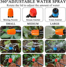 260FT Drip Irrigation System Kit, Automatic Drip Irrigation Kit with 1/2 inch Hose 1/4 inch Distribution Tubing and Accessories for Greenhouse, Yard, Lawn | 260 FT (40FT Main tube + 220FT Distribution tube) — 3