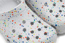 Crocs Kids Classic Graphic Clog – Atmosphere/Multi Glow Splatter — 5