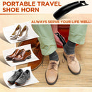 Plastic Travel Shoe Horn | 6 Inch Black — 6