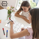 SCRIBBLEDO Dry Erase Sudoku for Kids Sudoku Puzzles for Adults All Ages 9”x12” White Board Easy Hard Sudoku Math Educational Game Whiteboard — 2