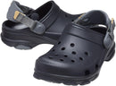 Crocs Unisex-Child All Terrain Clogs with Adjustable Heel Strap, Black/Black, 1 Little Kid — 2