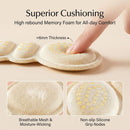 3 Pairs (6 PCS), Heel Pads for Shoes Too Big, Non-Slip Heel Grips with Cushioned Inserts, Blister Prevention, Fits Men and Women — 6