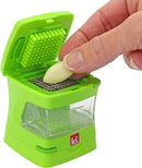 Garlic-A-Peel Garlic Press, Crusher, Cutter, Mincer, and Storage Container - Includes Silicone Garlic Peeler - Easy… — 3