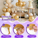 JOYYPOP 4 Sets Balloon Stand Kit For Table, Balloon Sticks with Bases | 4 Pack Clear — 7