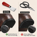 2-in-1 Rubber Shoe Heel Repair Kit with Cutter, Rasp File, Heavy Duty Glue & Shoe Nails, Anti-Slip Heel Pads for… — 7