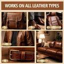 Leather Glue 4.23 OZ – Industrial Strength Clear Flexible Adhesive — 4