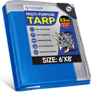 TICONN Heavy Duty Tarp Cover, Extra Thick Tarps Waterproof Tear and Rip Proof…
