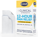 Dr. Scholl’s Clinical Strength 12-Hour Pain Relief Hydrogel Patches 10ct - 4% Lidocaine for Powerful Numbing, Instant Cooling Pain Relief with Menthol, Added Arnica, for Hands, Feet, Neck, Back & Legs — 1