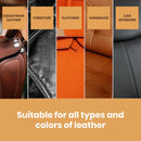 Furniture Clinic Leather Recoloring Balm, Dark Brown Leather Dye — 6