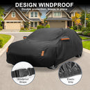 X AUTOHAUX 210D-PU Car Cover for Honda Civic Sedan Coupe — 4