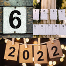8 Inch Number Stencils Plastic Number Stencils Reusable Digital Painting Templates for Cake Stencil Address Templates — 5