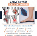 Copper Compression Work All Day Comfort Insoles. Trim to Fit Shoe Inserts for Men and Women. Plantar Fasciitis, Arch Support, Heel Cushioning, Metatarsal Pad. Copper Infused Odor Control Top Layer. — 6