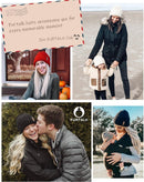 FURTALK Winter Hats for Women Fleece Lined Beanie Knit Chunky Womens Snow Cap — 6