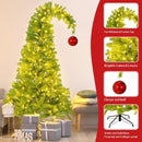 Seenelling 7.5 FT Lime Green Christmas Tree Prelit Whimsical Artificial — 4