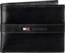 Tommy Hilfiger Men's Leather Orson RFID Bifold Wallet with Removable Passcase — 1