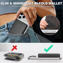 TUCCH for Magsafe Wallet with 6 Card Holders, RFID Blocking, Black photo 5