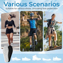 4D Cloud Steppers Insoles for Men Women Memory Foam Arch Support Inserts - Black — 6