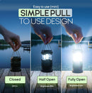 MalloMe Camping Lights LED Lantern Flashlights, Battery Operated Lamp Tent Lanterns for Power Outages, Camping Essentials Outdoor,Home,Emergency Gear, Hurricane Survival (3 AAA batteries not included) | 2 Pack | Small (300 Lumens) — 6