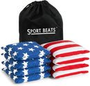 SPORT BEATS Cornhole Bags Set of 8 - Regulation 6"x6" 14-16 oz — 1