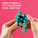 Gear Speed Cube 3x3,Embedded Tile Design Magic Cube 3x3x3 Puzzles Toys — 2