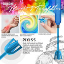 Epoxy Resin Mixer Silicone Paddles - 6 Reusable Pixiss Multipurpose Bidirectional Paint Stirrer for Drill Epoxy &… — 5