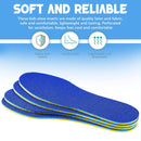 Eurzom 2 Pairs Kids Insoles for Shoes Sneakers Memory Sponge Inserts,Blue — 3