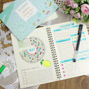 ALODNY 16 Pcs Journal Stencils Set - Time Saving Bullet Journaling Supplies/Accessories Kit -Ultimate Productivity Planner Stencil for Bullet Journal Stencils A5 Dotted Journals — 6