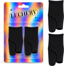 LECHERY Toe Loop Metatarsal Support Sleeves for Women, Ball of Foot Cushions, Forefoot Cushion Pads, Ball of Foot Support, Dancers Pads for Feet, Black 1