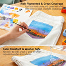 Fabric Paint, Shuttle Art 30 Colors Permanent Soft Fabric Paint in Bottles (60ml/2oz) with Brushes, Palette, Stencils, Non-Toxic Textile Paint for T-shirts, Shoes, Jeans, Bags, DIY Projects&Art Crafts | 2 Fl Oz (Pack of 30) | Regular — 3